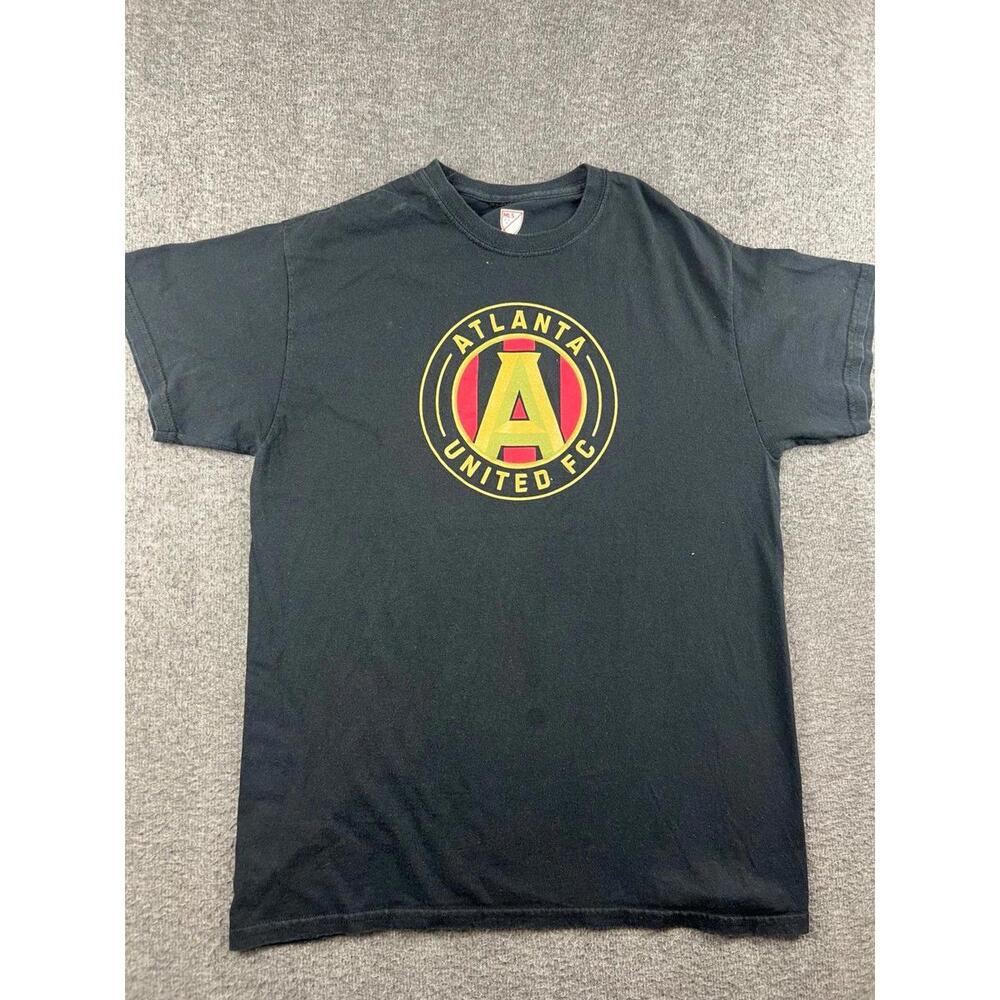 MLS Atlanta United FC‎ Men's T-Shirt Size Medium Black Short Sleeve